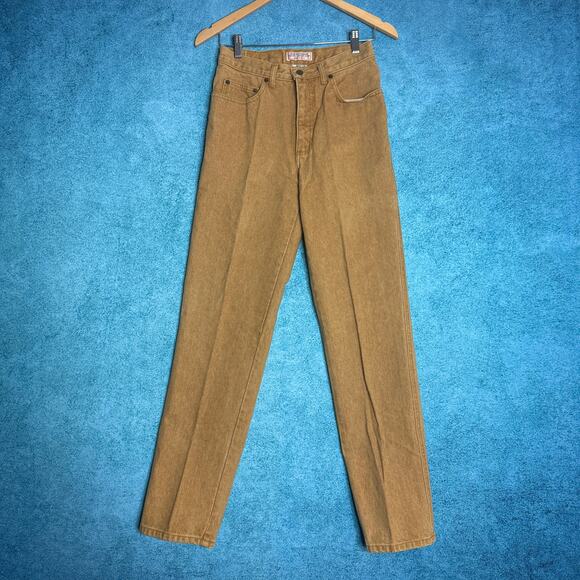 Vintage Women’s Guess Jeans Size 29 Made In USA Georges Marciano Design Brown - Picture 1 of 16